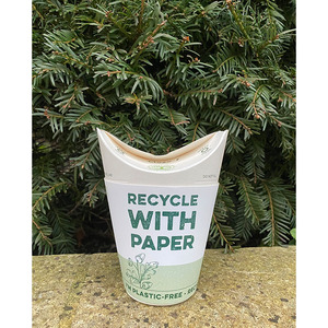 Tazze da Caffè Personalizzate con Stampa Personalizzata per Asporto, Ecologiche, a Doppia Parete Ondulata, in Carta, per Caffè - Product Image 3