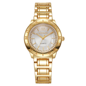 <span class=keywords><strong>Orologio</strong></span> da Polso da <span class=keywords><strong>Donna</strong></span> con Quadrante Completamente Tempestato di Diamanti, Placcato in Oro <span class=keywords><strong>Bianco</strong></span>, Stile Hip Hop, Movimento al Quarzo - Product Image 6