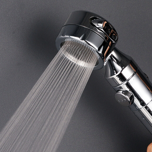<span class=keywords><strong>Douche</strong></span> portable pour <span class=keywords><strong>camping</strong></span>-<span class=keywords><strong>car</strong></span> en chrome, 3 fonctions, avec filtre en coton PP, douchette à main avec interrupteur monobloc et façade en acier inoxydable 304, vente en gros - Product Image 4