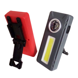 COB + LED tự động sửa chữa công việc ánh sáng 200 lumen nam châm gấp đứng Khung móc vành đai Clip ABS AAA DC Dimmable IP44 đèn pin - Product Image 1