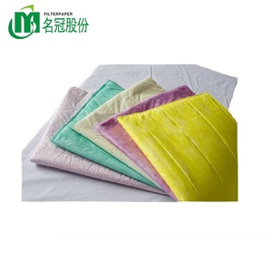 Tùy chỉnh F5 hiệu quả Bộ lọc không khí 0.3um độ xốp 1000 m/h tốc độ dòng chảy sợi tổng hợp <span class=keywords><strong>HEPA</strong></span> không dệt túi lọc cao - Product Image 5