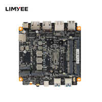 Carte mère industrielle personnalisée LIMYEE I5-6300U/7300U 2LAN DP HDMI 2DDR3L 1M.2 M Key/ SATA / NVME Intel 6/7/7.5e génération Mini-itx