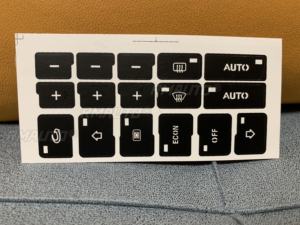 Autocollants de réparation pour boutons de commande de climatisation de voiture à 16 touches pour Audi A4 B6 B7 2000 2001 2002 2004 - Product Image 6