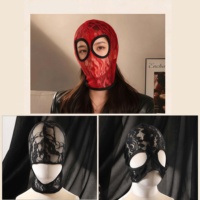 Wiederverwendbare und Waschbare Gay-Erwachsenen-Vollgesichtsmaske mit Elastizität für BDSM, Kopfbedeckung, Cosplay, Performance und Rollenspiel-Zubehör