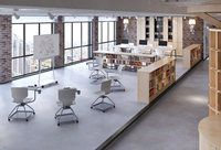 Chaise de bureau moderne en plastique à prix avantageux pour formation en groupe, siège coloré avec pieds en métal, chaise de bar