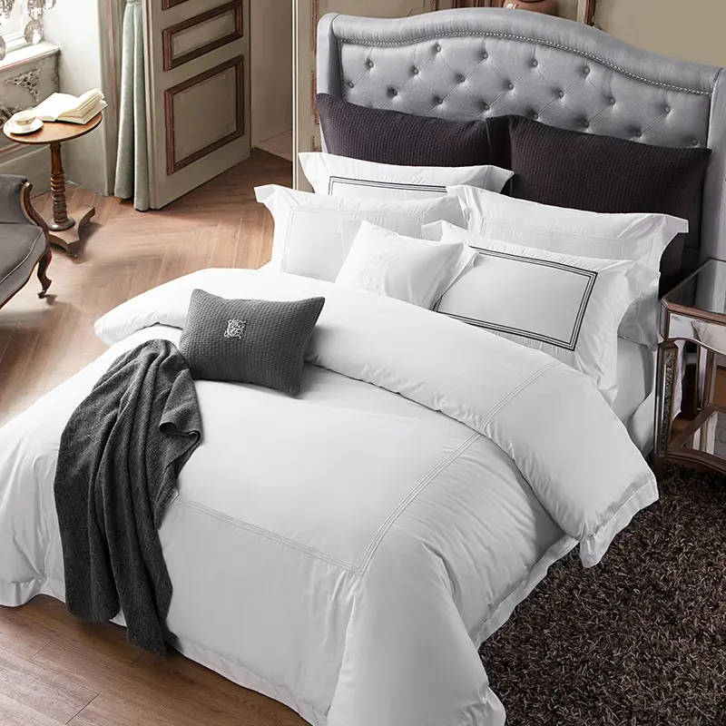 綿100% 寝具セットキングサイズジョゴデカマキングパリュールドリットヨーロッパ寝具セット刺繍寝具セット