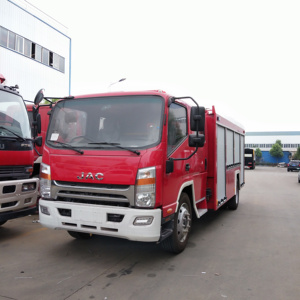 Camion de pompiers JAC 5CBM avec réservoir d'eau et 0,5CBM de mousse, 4x2, pour les opérations de sauvetage incendie, les accidents routiers et les interventions d'urgence municipales - Product Image 6