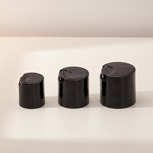 Tappo a pressione in PP nero/bianco da 8mm, 20mm, 24mm, 410 con coperchio a disco per confezioni cosmetiche - Product Image 5