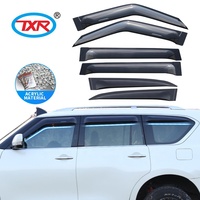 Fenêtre pare-Soleil Pare-Pluie Bouclier Déflecteur pour Nissan Patrol 2023 Y62 2020- Armada QX56 Royale 2010- Y61 Safari Classique 97-13 Y60