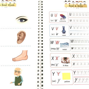 Cahier <span class=keywords><strong>de</strong></span> calligraphie en anglais, taille A4, pour enfants, modè<span class=keywords><strong>le</strong></span> - Product Image 5