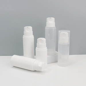 Kozmetik kullanım için plastik PP büyük boy havasız pompa şişesi 150ml 200ml 250ml - Product Image 6