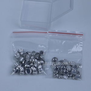 Plaques et couvercles en aluminium 50uL équivalent à PE B0169321, creuset PerkinElmer avec couvercle, grande taille - Product Image 3