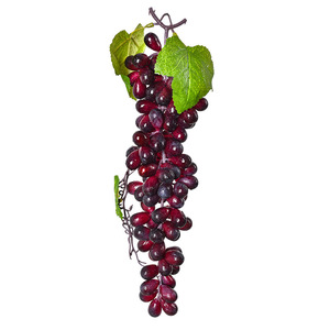 Bouquets de raisins artificiels Gardenia rouges, verts et violets, décoration suspendue, décoration intérieure, accessoires de photographie - Product Image 3