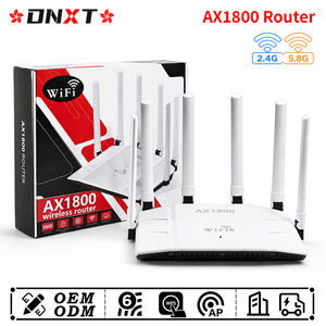 เราเตอร์ไวไฟแบบดูอัลแบนด์ DNXT 2.4G&5.8G รองรับ OpenWRT, IPV6, WPS, ขยายสัญญาณอินเทอร์เน็ต, VPN, จุดเชื่อมต่อไร้สาย, CPE, จุดเชื่อมต่ออินเทอร์เน็ต - Product Image 1