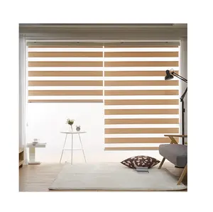 Latest Wholesale Motorized Roller Blind Curtains Modern Style Smart Wifi Cortinas Windows Shades Curtains