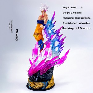 2024 Mới Sáng Tạo Dbz Hành Động Hình Đồ Chơi Bán Buôn Phim Hoạt Hình Phim Hoạt Hình Con trai <span class=keywords><strong>Goku</strong></span> Vegeta Saiyan PVC Sưu Tập Mô Hình Đồ Chơi - Product Image 2