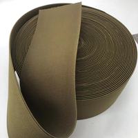 Sangle élastique large de 4 pouces, tissée sur mesure en usine, à haute élasticité, adaptée aux chaussures et aux bagages