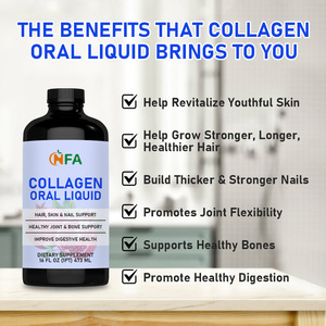 Collagène liquide oral de haute qualité en gros pour OEM, contient un mélange antioxydant pour la beauté, aide à faire croître des cheveux plus forts, plus longs et plus sains - Product Image 4
