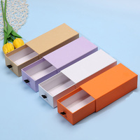 Boîte tiroir personnalisée en carton rigide pour parfum, lunettes de soleil, portefeuille, boîtes en papier durables avec doublure en éponge pour l'emballage