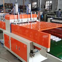 Machine de fabrication de sacs de courses en plastique à double couche biodégradables automatiques DAWNTech DA-1 à moteur servo 100-300 pièces/min 2.2KW
