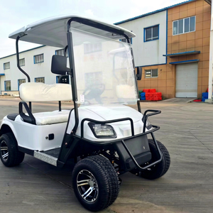 Voiturette de golf électrique personnalisée pour le tourisme, 60/72V, 4 places, batterie au plomb-acide, vitesse maximale de 60 km/h, autonomie de 70-90 km, certifiée CE - Product Image 1