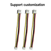 Adaptateur JST Zh 3P 3 broches, conducteur en cuivre pur, 12V IP20, câble de 15 cm avec isolation en PVC pour appareil électronique, AV, caméra FPV