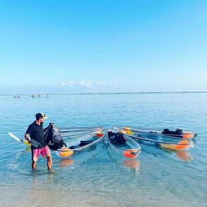 Botes de remos Canoa/Kayak Transpfishingest Venta de plástico pequeño 25 Ningbo Canoa T2 Canoe OEM Logo Aceptable Viento CALIENTE 3,1-4M - Product Image 6