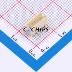 HCZZ0002-5 Wire-to-Board Pin Header Bent Lead Through Hole,P=1.5mm Connector 1x5P 1.5mm Right Angle Insert ZH - Product Image 1