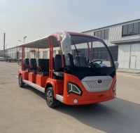 Bus Touristique Électrique Chinois à Batterie 8 à 14 Places pour Passagers, Véhicule de Ville, Navette Touristique, Mini Bus Électrique à Vendre