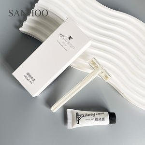 SANHOO, logotipo personalizado, caja blanca, embalaje, productos de hotel desechables ecológicos, juego de accesorios de lujo para Hotel Marriot Resort - Product Image 4
