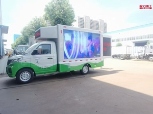 Foton 4x2 Camión LED a todo color digital de alta definición para exteriores P5 de un solo lado para publicidad móvil - Product Image 2