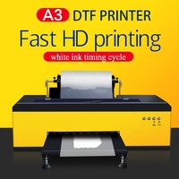 Imprimante DTF bon marché, machine d'impression L805 L1390 L1800, transfert à chaud sur film PET, format A3, imprimante DTF pour l'impression sur t-shirts en coton