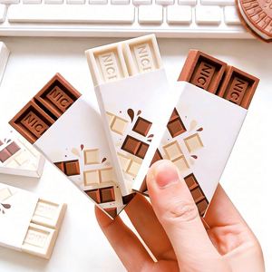 Gommes en forme de chocolat très vendues pour enfants, fournitures de correction d'écriture, papeterie de bureau, adaptées aux écoles et aux enfants - Product Image 5