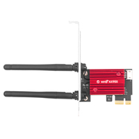 Adaptateur Wifi 6 Carte PCIE AX900 BT5.4 Adaptateur Réseau Sans Fil Double Bande pour Ordinateur de Bureau