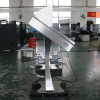 Kiosque publicitaire intelligent avec écran capacitif extérieur lumineux, affichage LCD avec luminosité de 2000 cd/m² et prise en charge CMS