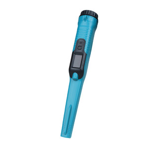 Detector de metales mini impermeable con pantalla y alarma dual para adultos, plástico ABS negro - Product Image 4