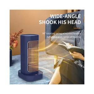 Younimei Indoor Head Shaking 1300W Heater Smart Adjust Temperature PTC Heater Fan Portable Mini Room Electric Heater Table MR10