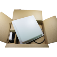 Lecteur fixe longue portée UHF ISO18000-6C pour système de gestion des actifs