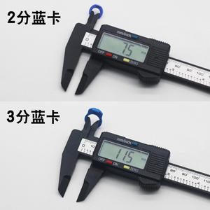 Connecteur à clip bleu 3 points 2 points Vanne à bille Boucle de sécurité Fixation rapide des tuyaux pour machine à eau pure Pièces de purificateur - Product Image 1