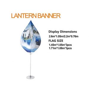 Bandera Giratoria Promocional con Diseño Personalizado Único, Bandera Publicitaria para Ferias Comerciales, Pancarta Publicitaria para Exteriores, Bandera Decorativa para Exhibiciones - Product Image 6