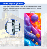 Mur vidéo LED Colorworld Stage P2.9 sans soudure, haute fréquence de rafraîchissement, écran LED de location pour concerts et événements en direct