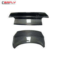 Coffre arrière de voiture en fibre de carbone AC Style Trunklid avec queue de canard pour Ford Mustang GT 2015 +