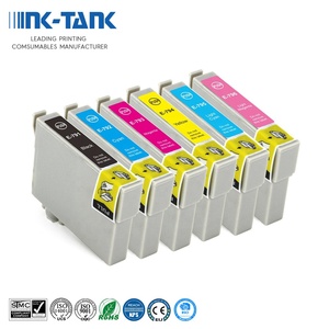 <span class=keywords><strong>Cartouche</strong></span> d'encre compatible de qualité supérieure INK-TANK 79 T0791 T0791-T0796 pour imprimante <span class=keywords><strong>Epson</strong></span> <span class=keywords><strong>Stylus</strong></span> <span class=keywords><strong>Photo</strong></span> <span class=keywords><strong>1400</strong></span> 1430 - Product Image 1