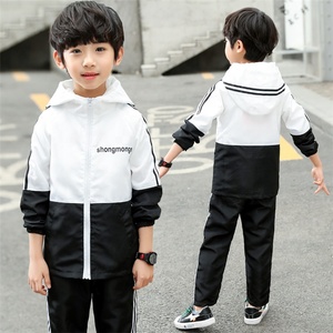 AS-462B 2017 primavera i bambini indossano tute di cotone Casual <span class=keywords><strong>abbigliamento</strong></span> per bambini Set di <span class=keywords><strong>abbigliamento</strong></span> per adolescenti sport 2 pezzi tuta per bambini - Product Image 3