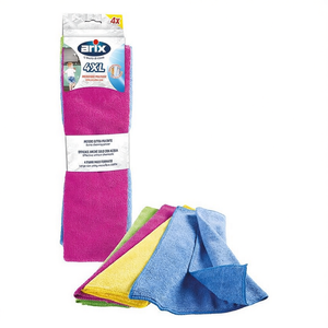 Juego de paños de microfibra 4 piezas (38x36cm) Extra Grandes Colores surtidos 28604 - Product Image 2