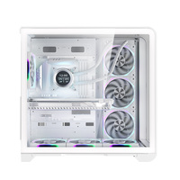 Dunao OEM RGB Nouveau Design Tour de bureau Gaming ATX PC Case Supporté 360MM Refroidissement par eau avec verre trempé