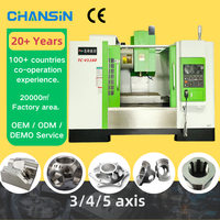 Application polyvalente TC-1160 VMC Chansin avec centre de traitement des métaux à table rotative centre d'usinage cnc 3 4 5 axes