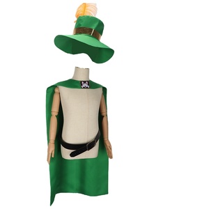 Nuovo Design Costume da Gatto di Puss in Boots con Mantello e Cappello per Bambini, Travestimento per Halloween e Anime - Product Image 2