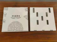 Boîte à pizza 3 couches/5 couches en carton ondulé, impression personnalisée avec logo client et service OEM/ODM