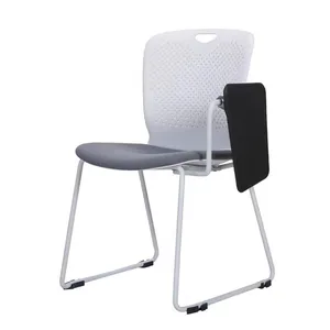 מודרני עיצוב מסחרי משרד ריהוט ישיבות מבקר אימון מחכה משרד כיסא עם Tablelet